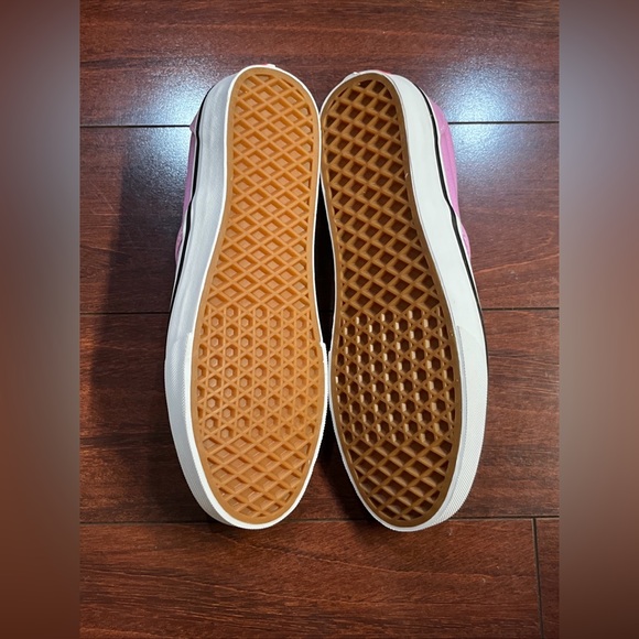 Womens 8 Vans Classic Slip On Orchid White Sneaker Shoe Low Top New HALF BOX - Picture 15 of 16